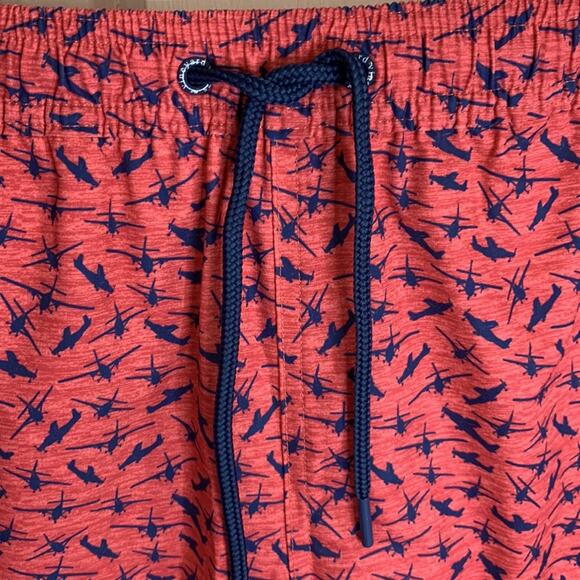 Vineyard Vines 7 Inch Airplane Printed Chappy Swim Trunks Shorts M-116 Sz XS - Picture 4 of 10